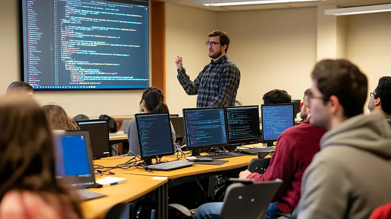 Professional course classroom